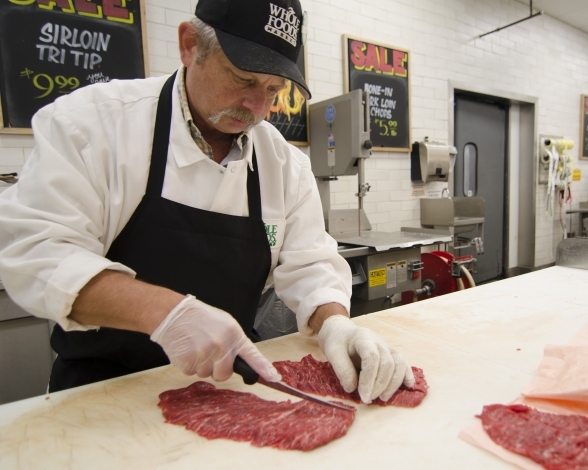 Many Whole Foods Market shops have in-store butchery counters