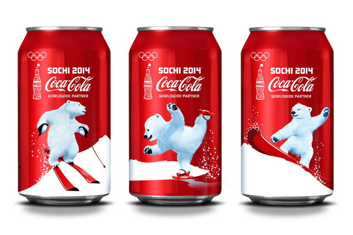 Coke takes skids off special edition Sochi Olympics cans
