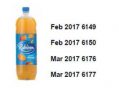 Rubicon Sparkling Mango soft drink